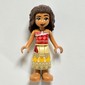 Moana - Red Top, Dark Tan Skirt