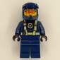 Police Officer - Dark Blue Torso, Legs and Helmet