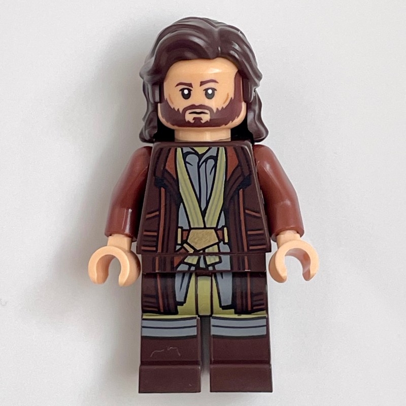 LEGO Set fig-012946 Cassian Andor - Dark Brown Outfit | Rebrickable ...