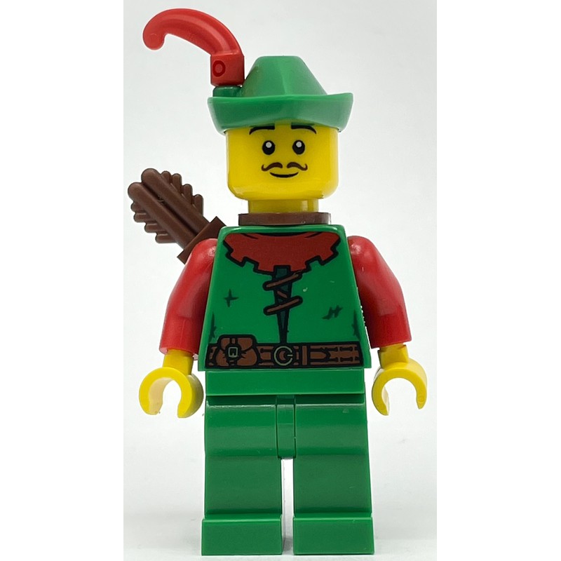 LEGO Set fig-012979 Forestman, Quiver, Thin Moustache | Rebrickable ...