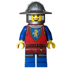 Knight, Woman, Wide Brim Helmet, Eyes Closed (fig-012982)