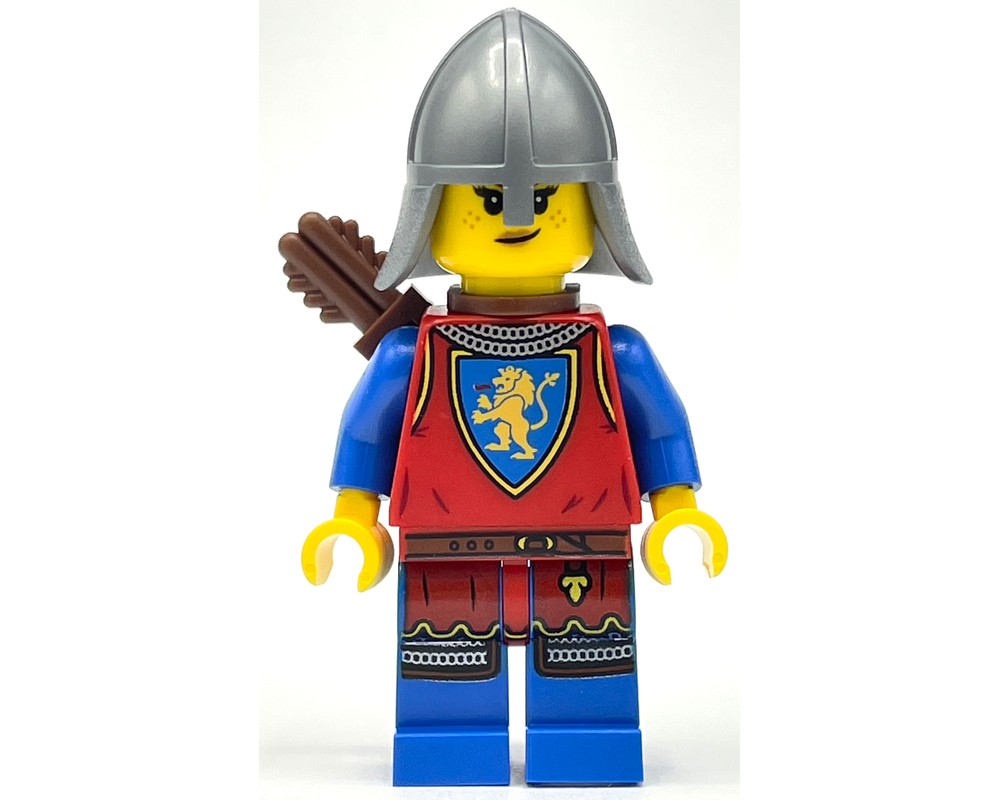 LEGO Set fig-012986 Knight, Archer, Woman, Quiver | Rebrickable - Build ...