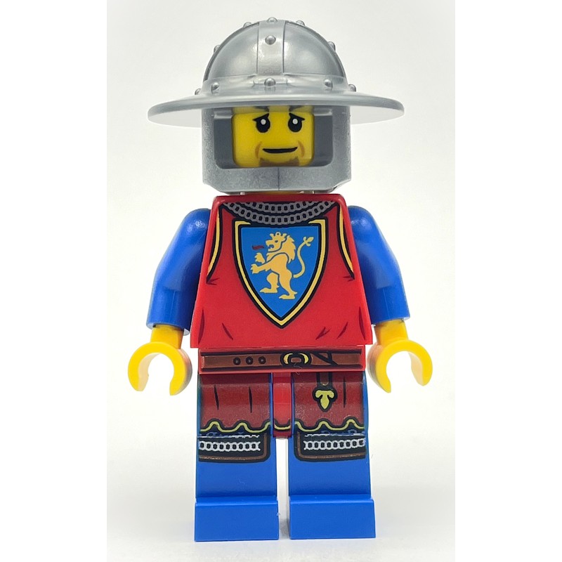 LEGO Set fig-012993 Knight, Wide Brim Helmet | Rebrickable - Build with ...