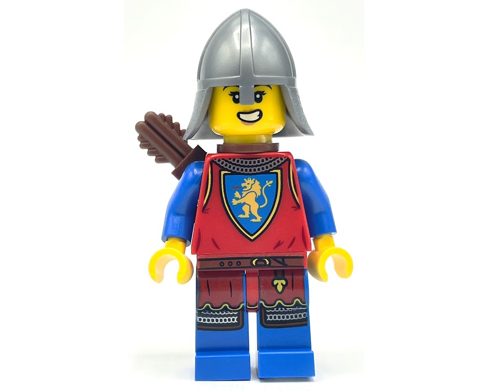 LEGO Set fig-012996 Knight, Woman, Quiver (2022 Icons) | Rebrickable ...