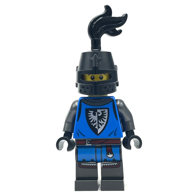 LEGO Set fig013000 Knight, Black Falcon Rebrickable Build with LEGO