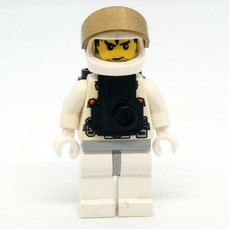 Mars Astronaut, Stubble, Printed Hair, Jet Pack (fig-013018)