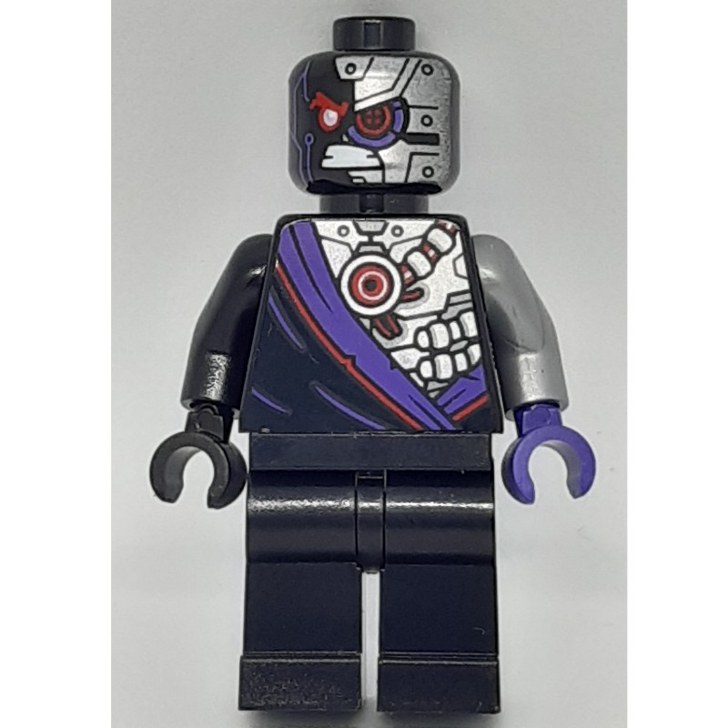 Lego Set Fig-013021 Nindroid With Dual Sided Head, (legacy 