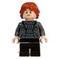 Ron Weasley, Dark Bluish Gray Jacket, Medium Dark Brown Legs
