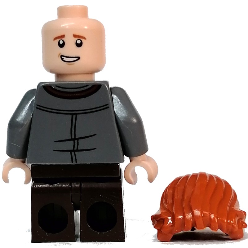 LEGO Set fig-013036 Ron Weasley, Dark Bluish Gray Jacket, Medium Dark ...