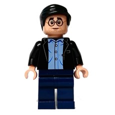 Harry Potter, Adult, Black Jacket, Dark Blue Legs (fig-013043)