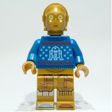C-3PO, Blue Holiday Sweater (fig-013052)