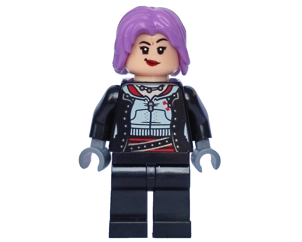 LEGO Set fig-013062 Nymphadora Tonks, Medium Lavendar Hair, Open Jacket ...