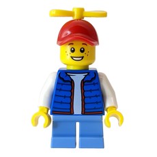 Billy McCloud - Blue Jacket, Red Cap with Propeller (fig-013072)
