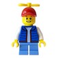 Billy McCloud - Blue Jacket, Red Cap with Propeller