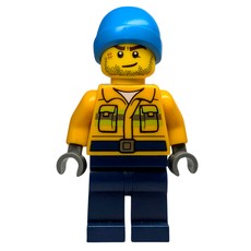 Fisherman, Dark Azure Beanie Hat (fig-013096)