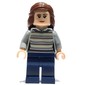 Hermione Granger, Light Bluish Gray Sweater with Stripes, Dark Blue Legs