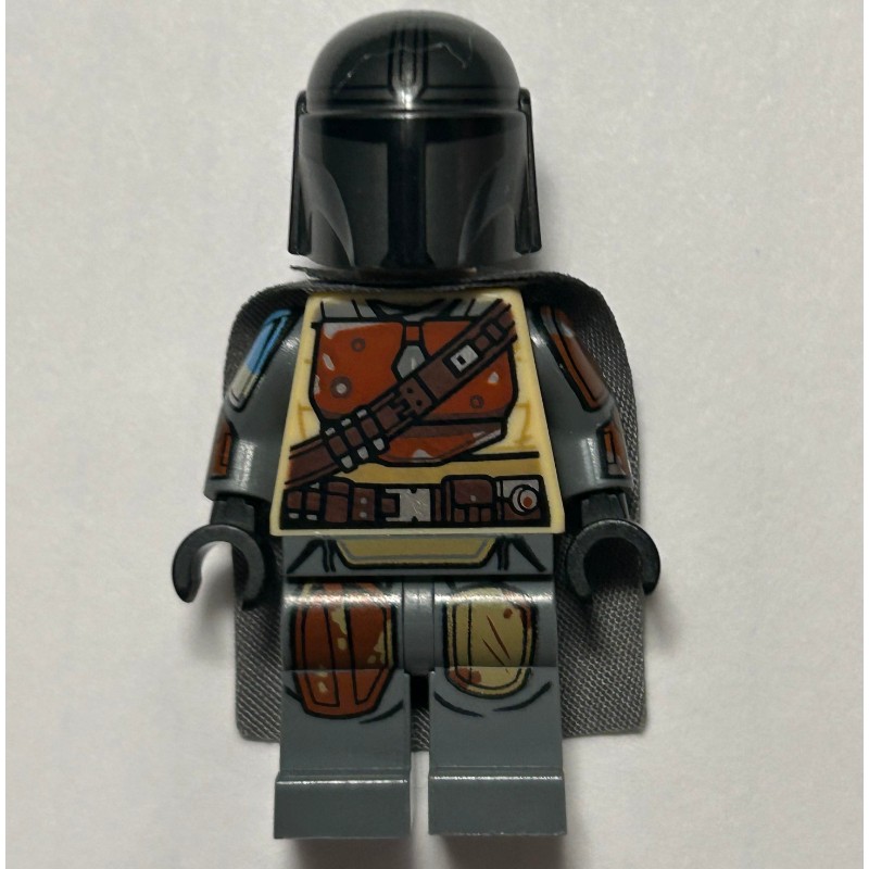 LEGO Set fig013154 The Mandalorian / Din Djarin Head Print, Arm Print Rebrickable Build