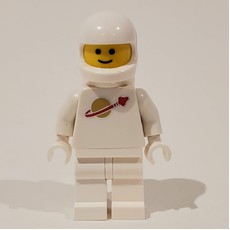 Classic Spaceman, White with Airtanks (2446 Helmet) (3626c Head) (3883a Airtank) (fig-013170)