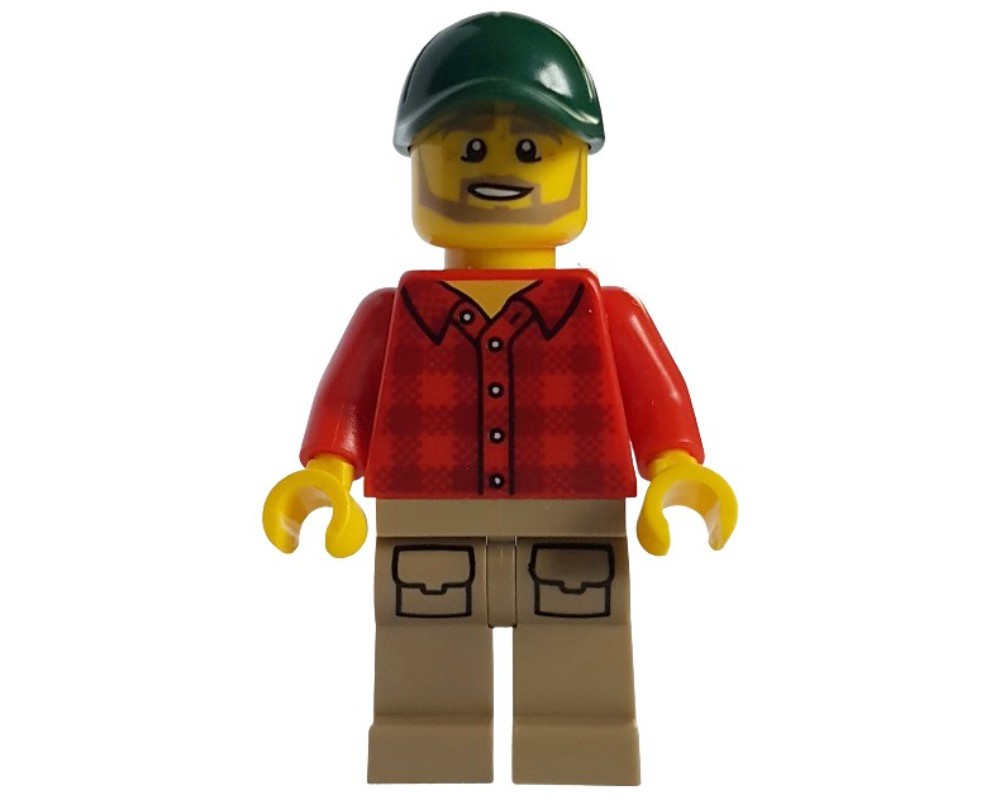 LEGO Set fig-013202 Harry Handle - Red Torso, Dark Tan Legs, Dark Green ...