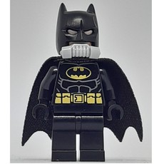 Batman, Black Suit, Black Cape and Cowl, Yellow Batman Logo, Breathing Apparatus (fig-013208)