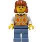 Tan Torso, Sand Blue Legs, Dark Orange Hair