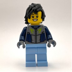 Galactic Mission Astronaut, Black Hair (fig-013244)