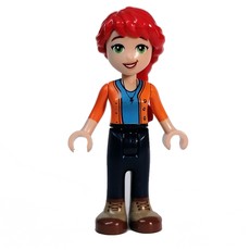 Mia - Adult, Orange Top, Dark Blue Pants (fig-013285)