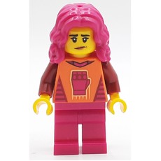 Gamer, Orange Top, Magenta Legs and Hair (fig-013330)