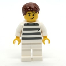 Criminal, White Prison Jumpsuit (fig-013350)