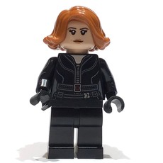 Black Widow, Black Jumpsuit, Plain Legs (fig-013391)
