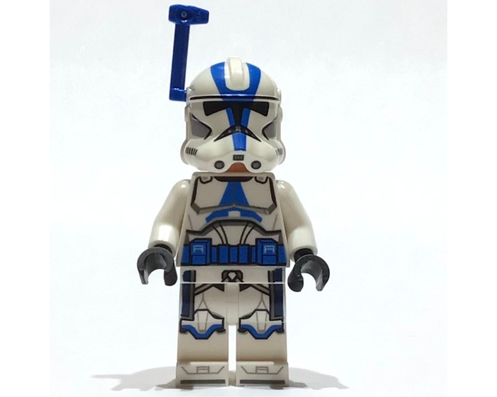 LEGO Set fig-013395 Clone Officer, 501st Legion, White Arms, Blue ...