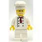 Pizza Chef - White Torso, White Legs, White Hat, White Beard