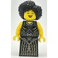 Jazz Singer - Black Torso, Black Dress, Black Hair