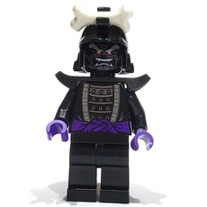 Lord Garmadon with Single Torso, Purple Sash Belt (fig-013497)