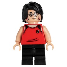 Harry Potter, Tournament Uniform Red Diving Outfit with Hogwarts Crest, Black Legs (fig-013561)