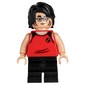 Harry Potter, Tournament Uniform Red Diving Outfit with Hogwarts Crest, Black Legs