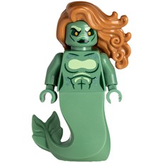 Merperson with Medium Nougat Hair (fig-013565)