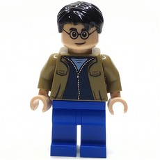 Harry Potter, Dark Tan Jacket, Blue Legs (fig-013578)