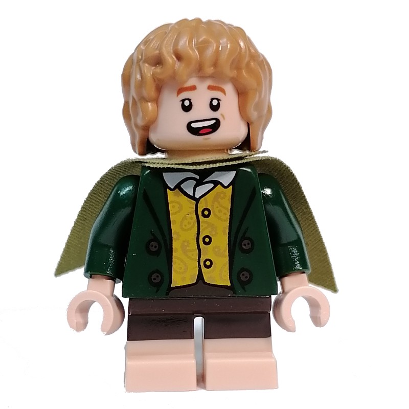 LEGO Set fig-013607 Meriadoc Brandybuck (Merry) - Light Nougat Feet ...