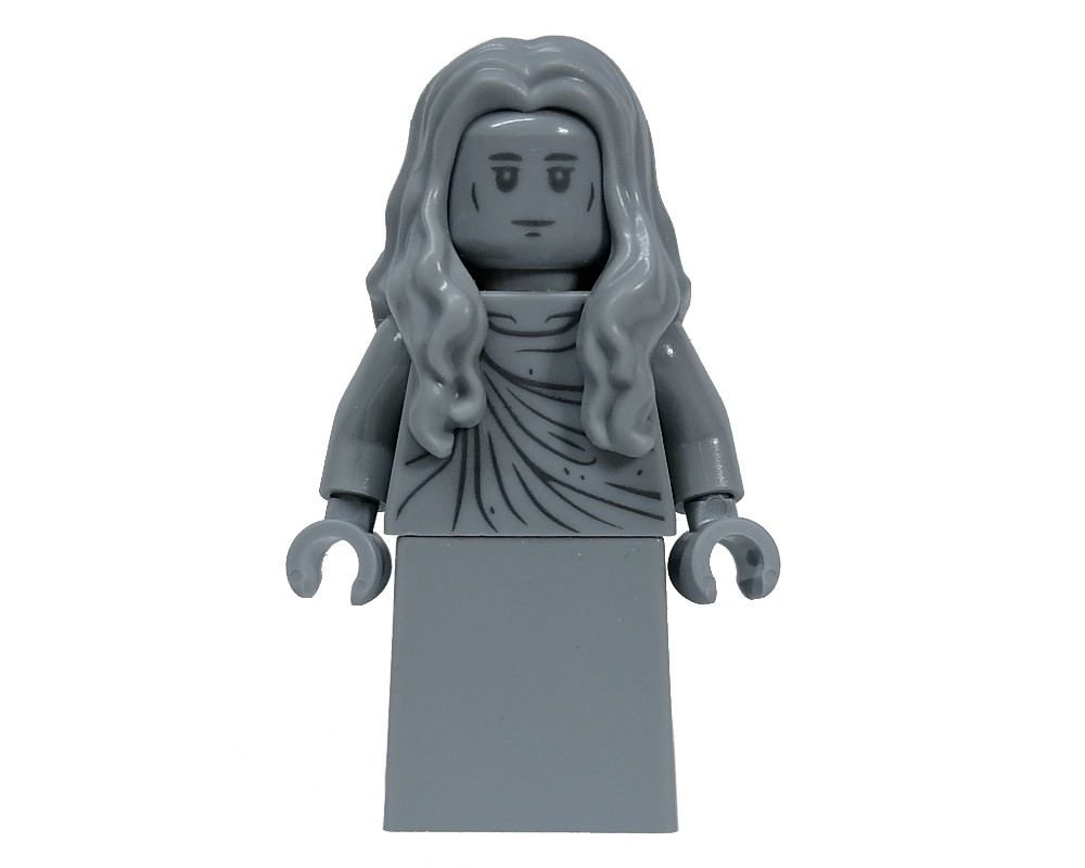 LEGO Set fig-013620 Statue - Dress/Robe, Wavy Hair | Rebrickable ...