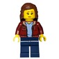 Dark Red Torso, Dark Blue Legs, Reddish Brown Hair