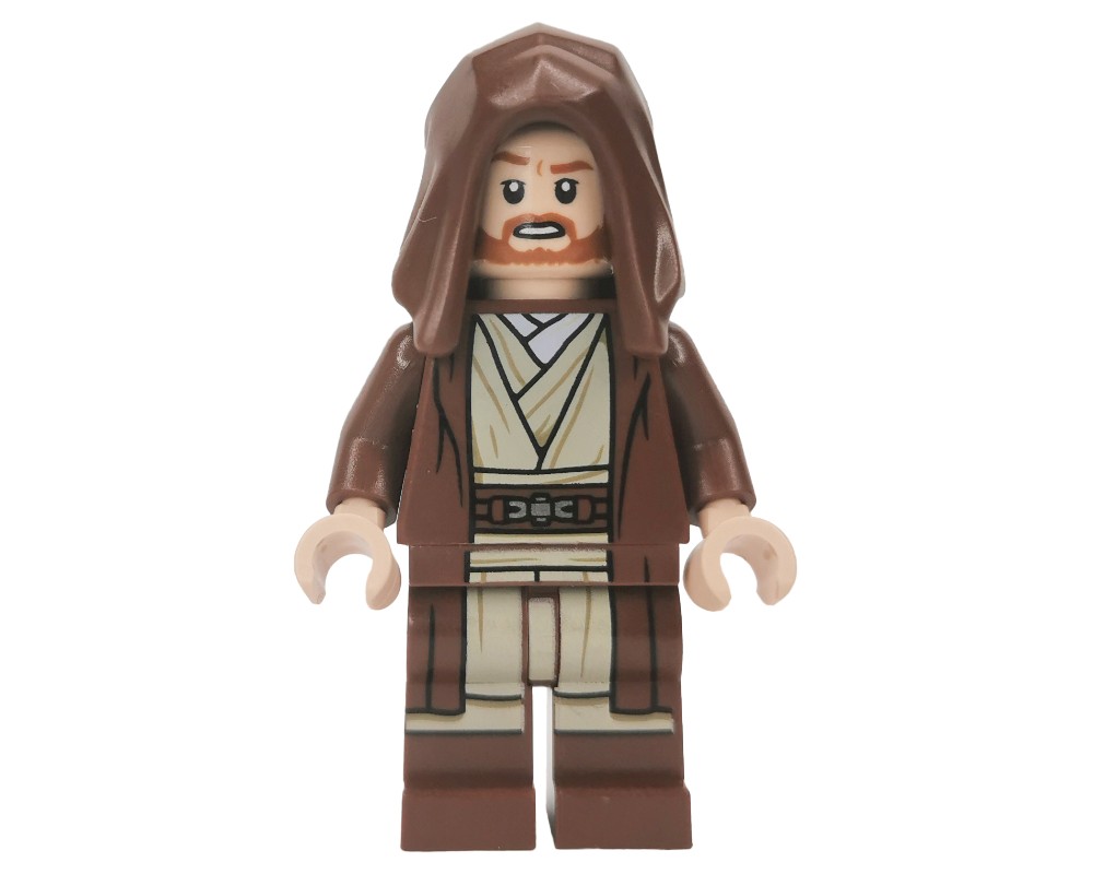 LEGO Set fig-013706 Obi-Wan Kenobi - Reddish Brown Robe, Hood ...