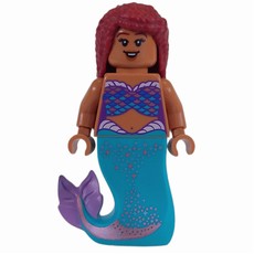 Ariel, Dark Red Hair (fig-013710)
