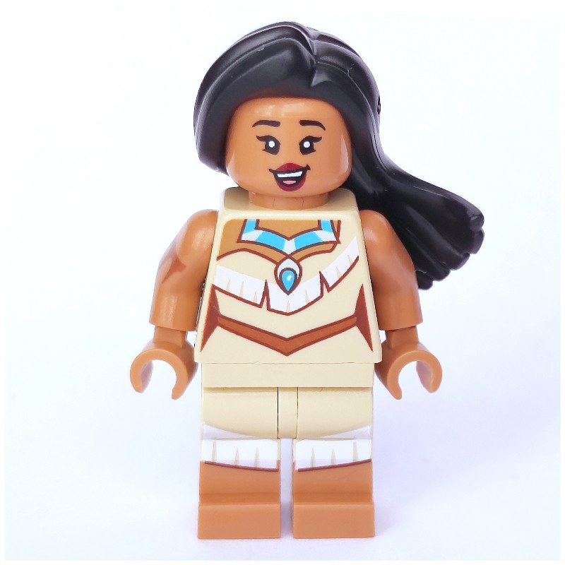 LEGO Set fig 013717 Pocahontas Rebrickable Build with LEGO