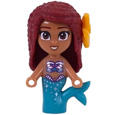 Arial, Medium Nougat Skin, Dark Red Hair - Microdoll (fig-013729)