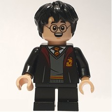 Harry Potter, Gryffindor Robes Open, Short Legs (28621 Head) (fig-013813)