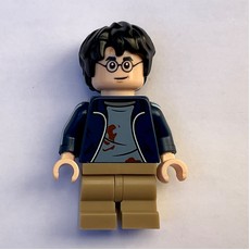 Harry Potter, Dark Blue Jacket Dirty, Medium Legs, Printed Arms (fig-013821)