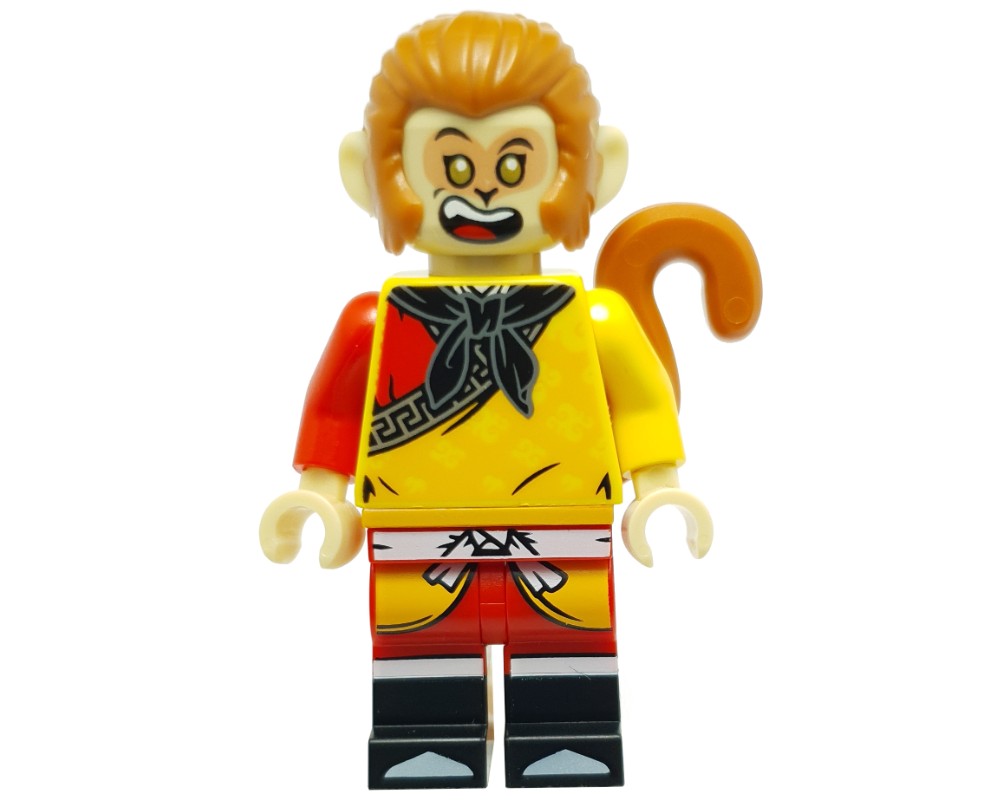 LEGO Set fig-013845 Monkey King, Yellow Robe | Rebrickable - Build 