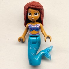 Ariel - Mermaid Form, Live Action Movie Minidoll, Dark Red Hair (fig-013862)