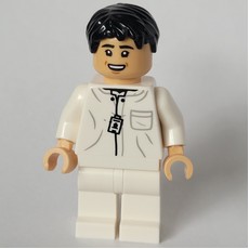 Dr. Henry Wu, White Scrubs (fig-013873)